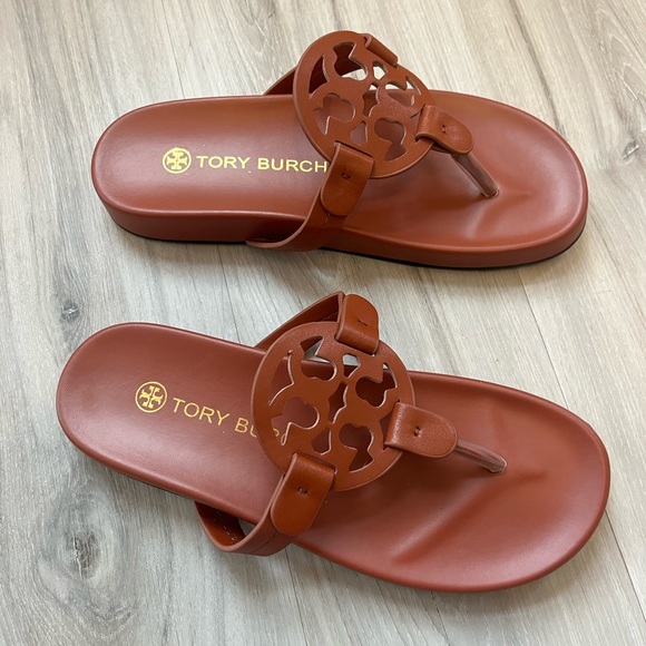 Tory Burch Shoes - NWOB Tory Burch 8.5 Brown Miller Cloud Sandals